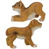 Design Toscano Lion Cubs of the Sahara Animal Statues: Complete Set QM9287